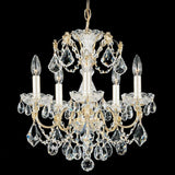 Century Chandelier by Schonbek, Finish: Silver Polished-Schonbek, Number of Lights: 5, | Casa Di Luce Lighting