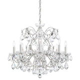Century Chandelier by Schonbek, Finish: Aurelia-Schonbek, Gold Heirloom-Schonbek, Gold Etruscan-Schonbek, Gold French -Schonbek, Silver Polished-Schonbek, Silver Antique-Schonbek, Pearl Black-Schonbek, Number of Lights: 5, 6, 8, 9, 12, | Casa Di Luce Lighting