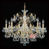 Century Chandelier by Schonbek, Finish: Pearl Black-Schonbek, Number of Lights: 9, | Casa Di Luce Lighting