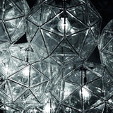 Chrome Poliedro Pendant by Martinelli Luce