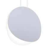 Malibu Disc Pendant by Sonneman, Finish: Dove Grey, Black, White, Size: Small, Medium, Large, X-Large, | Casa Di Luce Lighting