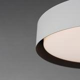 Echo LED Pendant By ET2, Size: Medium, Finish: White / Black
