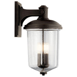 Harmont Outdoor Wall Sconce - Olde Bronze Side View