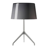 Lumiere XX Table Lamp by Foscarini, Color: Grey, White, Finish: Aluminum, Black Chrome, Size: Small, 2X-Large | Casa Di Luce Lighting