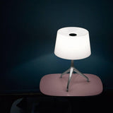 Lumiere XX Table Lamp by Foscarini, Color: Grey, White, Finish: Aluminum, Black Chrome, Size: Small, 2X-Large | Casa Di Luce Lighting