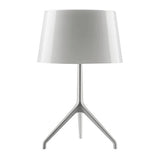 Lumiere XX Table Lamp by Foscarini, Color: Grey, White, Finish: Aluminum, Black Chrome, Size: Small, 2X-Large | Casa Di Luce Lighting