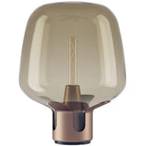 Terra-Honey-Medium Flar Table/Floor Lamp by Lodes