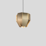 Astrum Pendant Light By Cerno, Size: Small, Finsih: Distressed Brass