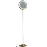 Horo Stl Floor Lamp By Masiero, Finish: Grey Spectrum