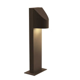Shear LED Bollard By Sonneman Lighting, Finish: Textured Bronze , Size: Small