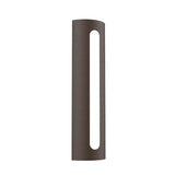 Porta Indoor-Outdoor Sconce By Sonneman Lighting, Finish: Textured Bronze, Size: Small