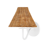 Issa Wall Sconce By Mitzi, Finish: Textured White