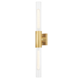 Asher Wall Sconce By Hudson Valley, Finish: Aged Brass
