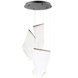 Rinkle Multi-Light Chandelier By ET2, Finish: Brushed Gunmetal