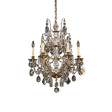 Bordeaux Chandelier By Schonbek, Finish: Heirloom Gold, Size: Small