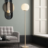 Lita Floor Lamp By LucePlan, Finish: Ash Wood