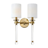 Lucent 2 Light Wall Light By Maxim Lighting, Finish: Heritage