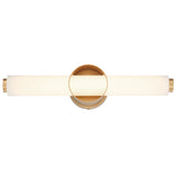 Santoro Vanity Light By Eurofase, Finish: Gold, Size: Small