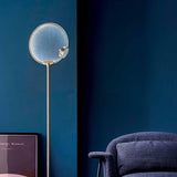Horo Stl Floor Lamp By Masiero, Finish: Light Blue