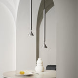 Apollo 59 Pendant by Pholc, Finish: Aluminum, Deep Sea - Polished Brass, Light Grey - Polished Aluminum, , | Casa Di Luce Lighting