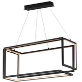Penrose Linear Suspension By Studio M, Finish: Black