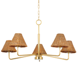Issa Chandelier By Mitzi, Finish: Aged Brass