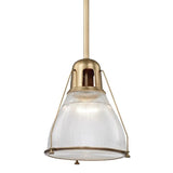 Haverhill Pendant by Hudson Valley, Finish: Brass Aged, Nickel Polished, Old Bronze-Mitzi, Nickel Satin, Size: Small, Medium, Large, | Casa Di Luce Lighting
