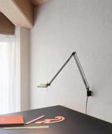 Berenice Wall Lamp by Luceplan, Color: White Satin, Pink, Yellow, Sage Green - Foscarini, Aluminium - Foscarini, Black, Finish: Aluminum, Black, Size: Small, Large | Casa Di Luce Lighting