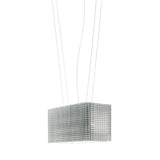 White Plisse Chandelier by Luceplan