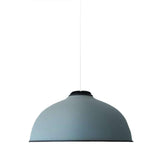 Farel Acoustic Suspension by Luceplan, Color: Light Grey/Dark Grey, Dark Grey/Raw White, Rust/Dark Grey, Aquamarine/Raw White, Finish: Matt Black, Matt Aluminum, Matt Brass, Light Option: 2700K LED, 3000K LED, 3500K LED | Casa Di Luce Lighting