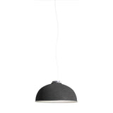 Farel Acoustic Suspension by Luceplan, Color: Light Grey/Dark Grey, Dark Grey/Raw White, Rust/Dark Grey, Aquamarine/Raw White, Finish: Matt Black, Matt Aluminum, Matt Brass, Light Option: 2700K LED, 3000K LED, 3500K LED | Casa Di Luce Lighting