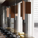 Aluminum Trypta Acoustic Suspension Light by Luceplan