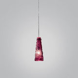 Chaotic Pendant by Sylcom, Color: Amethyst, Size: Small, | Casa Di Luce Lighting