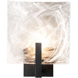Large-Black Arc 1 Light Sconce by Hubbardton Forge