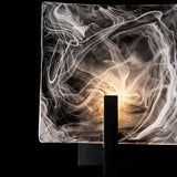 Large-Black Arc 1 Light Sconce by Hubbardton Forge