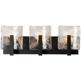 Black-3 Light Arc Bath Sconce by Hubbardton Forge