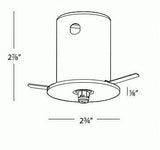 LED Beauty Spots Canopy by WAC Lighting by W.A.C. Lighting, Title: Default Title, , | Casa Di Luce Lighting