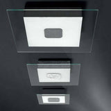 Bplana Square Flushmount by CDL (Casa Di Luce Collection), Shade Color: Silver Leaf, Gold Leaf, Mud, Red, Orange, Grey, Size: Small, Medium, Large, | Casa Di Luce Lighting