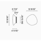 Lumi - Mycena Wall/Ceiling Light by Fabbian, Light Option: E26, LED, Size: Small, Medium, Large, | Casa Di Luce Lighting