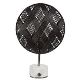 Chanpen Diamond Table Lamp by Forestier, Color: White, Black, Natural-Forestier, Finish: Copper, Gunmetal - Tech, Size: Small, Large | Casa Di Luce Lighting