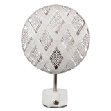 Chanpen Diamond Table Lamp by Forestier, Color: White, Black, Natural-Forestier, Finish: Copper, Gunmetal - Tech, Size: Small, Large | Casa Di Luce Lighting