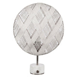 Chanpen Diamond Table Lamp by Forestier, Color: White, Black, Natural-Forestier, Finish: Copper, Gunmetal - Tech, Size: Small, Large | Casa Di Luce Lighting