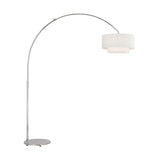Polished Nickel Sawyer Floor Lamp