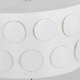 Polished Nickel Dottie Desk Lamp