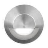 LED Circle Step Light by W.A.C. Lighting, Finish: Steel Stainless, Color Temperature: 2700K, | Casa Di Luce Lighting