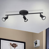 Black 3 Light Tremendo Spot by Eglo