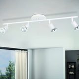 White 4 Light Tremendo Spot by Eglo