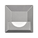 LED Square Step Light by W.A.C. Lighting, Finish: Bronzed Stainless Steel, Steel Stainless, Color Temperature: 2700K, 3000K, | Casa Di Luce Lighting