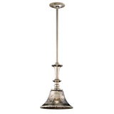Argento Bell Pendant by Corbett, Size: Small, Large, , | Casa Di Luce Lighting
