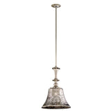 Argento Bell Pendant by Corbett, Size: Large, , | Casa Di Luce Lighting